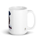 Andrada White glossy mug