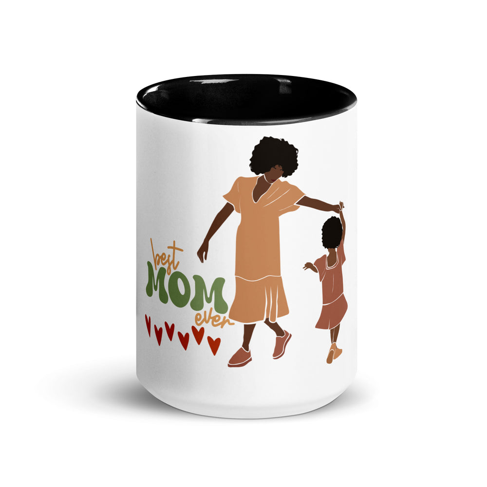 Best Mom Ever! Mug with Color Inside