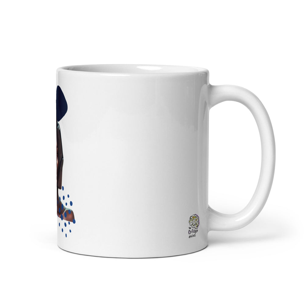 Andrada White glossy mug
