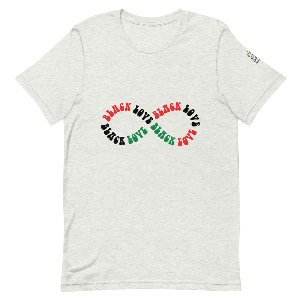 "Infinite Black Love" Unisex t-shirt